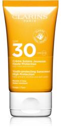 Clarins Youth-Protecting Sunscreen High Protection crema de soare pentru fata SPF 30 50 ml