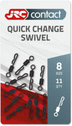 JRC Quick Change Swivel Size 8 - Gyorskapocs, 8-as méret, 11 db (1554031)