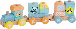 Sun Baby Fa vonat - Panda és barátai - baby-life