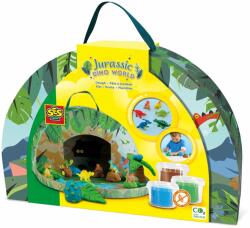 SES Creative Set creativ - Lumea dinozaurilor din plastilina (geanta tematica) (00427) - mansarda-copiilor