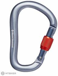 Black Diamond Rocklock Screwgate karabiner, szürke