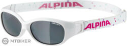 Alpina SPORT FLEXXY KIDS gyerekszemüveg, fehér, pöttyös