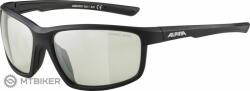 Alpina Kerékpáros szemüveg DEFEY fekete matt, lencsék: átlátszó tükör
