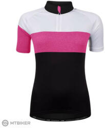 FORCE View Lady női trikó, fekete/fehér/rózsaszín (L)