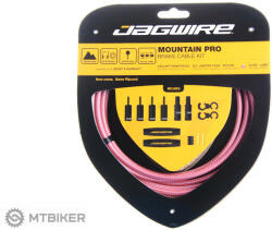 Jagwire MCK424 Mountain Pro fékkészlet, rózsaszín fonott