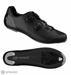 FORCE Road Warrior Carbon kerékpáros cipő, fekete (EU 41)