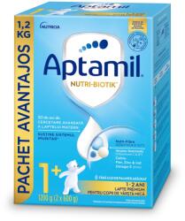 Aptamil Junior Lapte premium pentru copii de varsta mica 1-2 ani NUTRI-BIOTIK 1+, 1200g, Aptamil