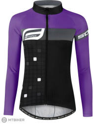 FORCE Square női mez, fekete/lila (S) - mtbiker - 13 499 Ft