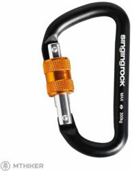 Singing rock MINI D karabiner csavaros fekete