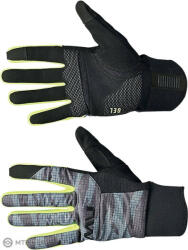 Northwave Fast Gel Gloves, antracit/sárga fluo (S)