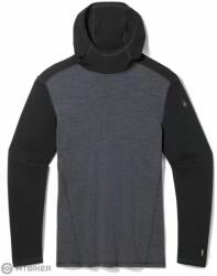 Smartwool Classic Thermal Merino Base Layer kapucnis ing, fekete/szén hanga (XL)