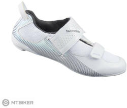 Shimano SH-TR501 női triatlonos kerékpáros cipő, fehér (EU 38)