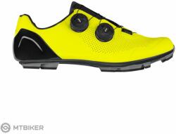 FORCE MTB Warrior Carbon kerékpáros cipő, neon (EU 42)