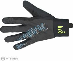 Karpos Race kesztyű, fekete/türkiz (S)