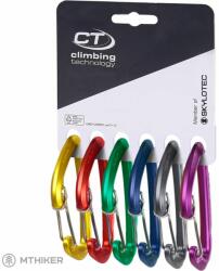 Climbing Technology Berry W karabiner szett, 6 db, mixed colours