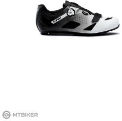Northwave Storm Carbon férfi országúti kerékpáros cipő Fehér / Fekete (45.5)