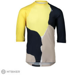POC Pure 3/4-es mez, fröccsenő mintás, kén-sárga (XL)