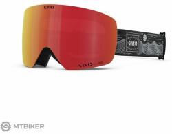 Giro Contour szemüveg, fekete/fehér táj élénk parázs/élénk infravörös