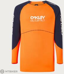 Oakley Maven Scrub LS mez, narancssárga/kék (XXL)