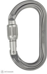 Petzl OK SCREW LOCK karabiner, ezüst