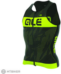 ALÉ TRIATHLON RECORD mez, fekete/fluo sárga (S)