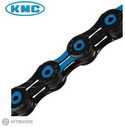 KMC Chain DLC 10 fekete-kék 1/2; x 11/128; , 116 link