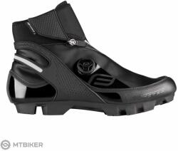FORCE Glacier téli MTB kerékpáros cipő, fekete (EU 43)