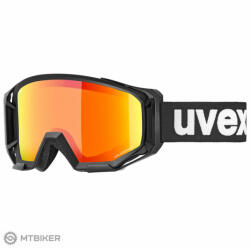 uvex Athletic CV szemüveg, fekete matt/narancs s2