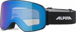 Alpina SLOPE szemüveg, matt fekete/Q-LITE kék