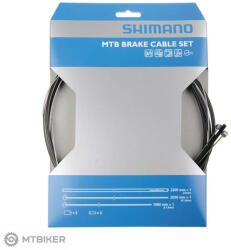 Shimano MTB fék készlet, első + hátsó, rozsdamentes acél