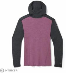Smartwool Classic Thermal Merino Base Layer Hoodie póló, charcoal/argyle purple (XL)