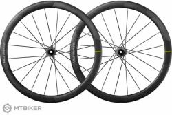 Mavic Cosmic Ultimate UST Disc 28; kerékkészlet, gumiabroncs, tárcsa, fix tengely, Shimano HG11