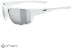 uvex Sportstyle 230 szemüveg, White Mat/Litemirror Silver
