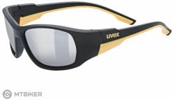 uvex Sportstyle 514 szemüveg, fekete matt/tükörezüst