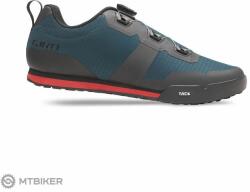 Giro Tracker kerékpáros cipő, harbor blue/bright red (EU 44)