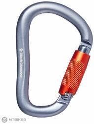 Black Diamond ROCKLOCK TWISTLOCK karabiner, szürke