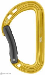 Petzl SPIRIT BENT karabiner, sárga