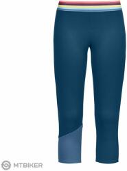 ORTOVOX Fleece Light női aláöltözet nadrág, petrol blue (S)