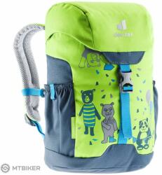 Deuter Schmusebär gyerek hátizsák, 8 l, zöld/kék