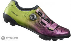 Shimano SH-RX800 kerékpáros cipő, lila/zöld (EU 43)