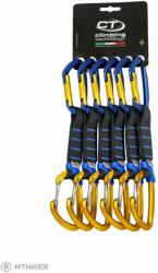 Climbing Technology NY Pro feliratozó készlet, 12 cm, 6 db, sárga/kék