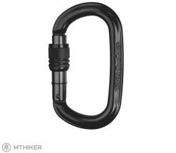 Singing rock OZONE csavaros karabiner, fekete