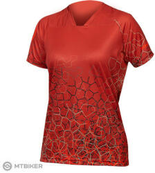 Endura SingleTrack Print Tee LTD női mez, cayenne (S)