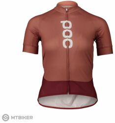 POC Essential Road Logo női mez, himalayan salt/garnet red (XS)
