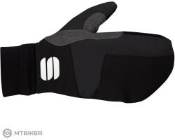 Sportful Sportos Subzero kesztyű, fekete/sötétszürke (XS)