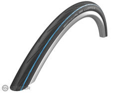 Schwalbe LUGANO II 700x25C K-Guard külső gumi, drótperemes, kék csíkkal
