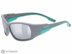 uvex Sportstyle 514 szemüveg, szürke matt/tükörezüst