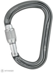 Petzl WILLIAM SCREW LOCK karabiner, szürke