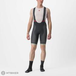 Castelli COMPETIZIONE KIT kantáros rövidnadrág, fekete/defender zöld (M)