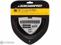 Jagwire UCK302 2x Sport Shift váltó kábel és bowden készlet, fekete